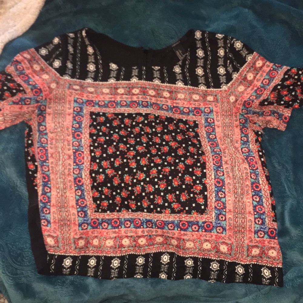 Multi Pattern Chic Top